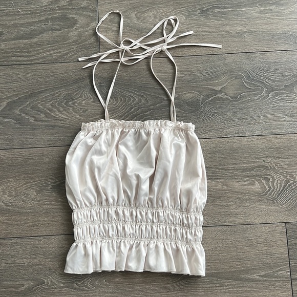 Zara Satin Effect Tank Top - Picture 2 of 3